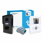 CAME BPT VR ZAMAK MTM 1-Way Video Surface Kit with Prox + White Perla