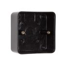 RGL standard black plastic back box