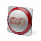SRS Zinc Alloy Exit Button with 85mm Raised Red Button