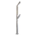 SRS-TUFF-POST Stainless Steel Dual Height, 2000mm 2x45 Degree Sections