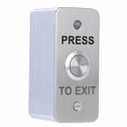 CDVI Architrave Stainless Steel Exit Button, Surface Mount