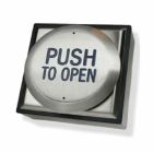 SRS Large Stainless Steel All-active Switch PUSH TO OPEN, Surface