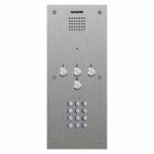 Fermax 4 Button Vandal Resistant Audio Panel with Keypad Cut-Out