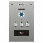 Fermax 3 Button Vandal Resistant Video Panel with Prox Reader