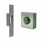 SRS Lock Pack Kit - Fail Secure Mortice Latch and PTE Button