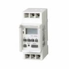 CDVI Digital 7-day Timer, DIN Rail Mount, 230VAC,LCD Digital Display