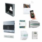 Comelit 8 User Surface Ultra Video Trades Kit with Wi-Fi Monitor