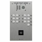 Comelit 13 button, VR s.steel engravable iKall video + prox.