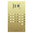Comelit 17 button, VR brass engravable iKall video panel D7