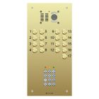 Comelit 17 button, VR brass engravable iKall video + keypad