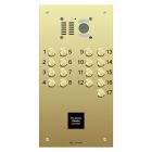 Comelit 17 button, VR brass engravable iKall video + prox.