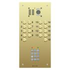 Comelit 18 button, VR brass engravable iKall video + keypad