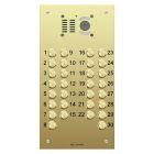 Comelit 30 button, VR brass engravable iKall video panel