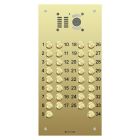 Comelit 34 button, VR brass engravable iKall video panel