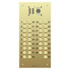 Comelit 35 button, VR brass engravable iKall video panel