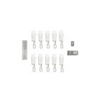 Bell 10 Way Vandal Resistant Audio Entry Kit with Surface Panel