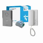 CAME BPT VRM S/S Engravable 9-Way Audio Surface Kit with AGT A200Ks