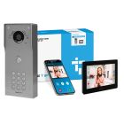 CAME BPT VRM Engravable 2-Way Video Surface Keypad Kit &amp;amp; Black XTS 5IP