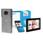 CAME BPT VRM Engravable 3-Way Video Flush Keypad Kit &amp;amp; Black XTS 7IP