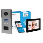 CAME BPT VRM Engravable 3-Way Digi Prox Video Flush Kit Black XTS 7IP