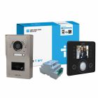CAME BPT VRW S/S Windows 8-Way Video Flush Prox Kit with White Opales