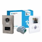 CAME BPT VRW S/S Windows 4-Way Video Flush Prox Kit with Black Perla