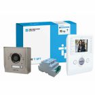 CAME BPT VRW S/S Name Window 1-Way Video Surface Kit with White Perla