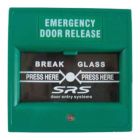 SRS Green Surface Emergency Break Glass Unit (1 Pole)