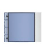 Bticino 352201 | Name Plate Module Cover For Sfera New (Silver)