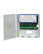 RGL CP12-8 12V DC 5 Amp CCTV Power Supply with 8 Output Fuses, Short Circuit Protection

