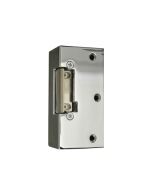 Dorcas Fail Secure Rim Lock with Adjustable Jaw 12V AC Chrome