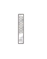 Bell Standard 7 Way Surface Mounted Audio Entry Panel