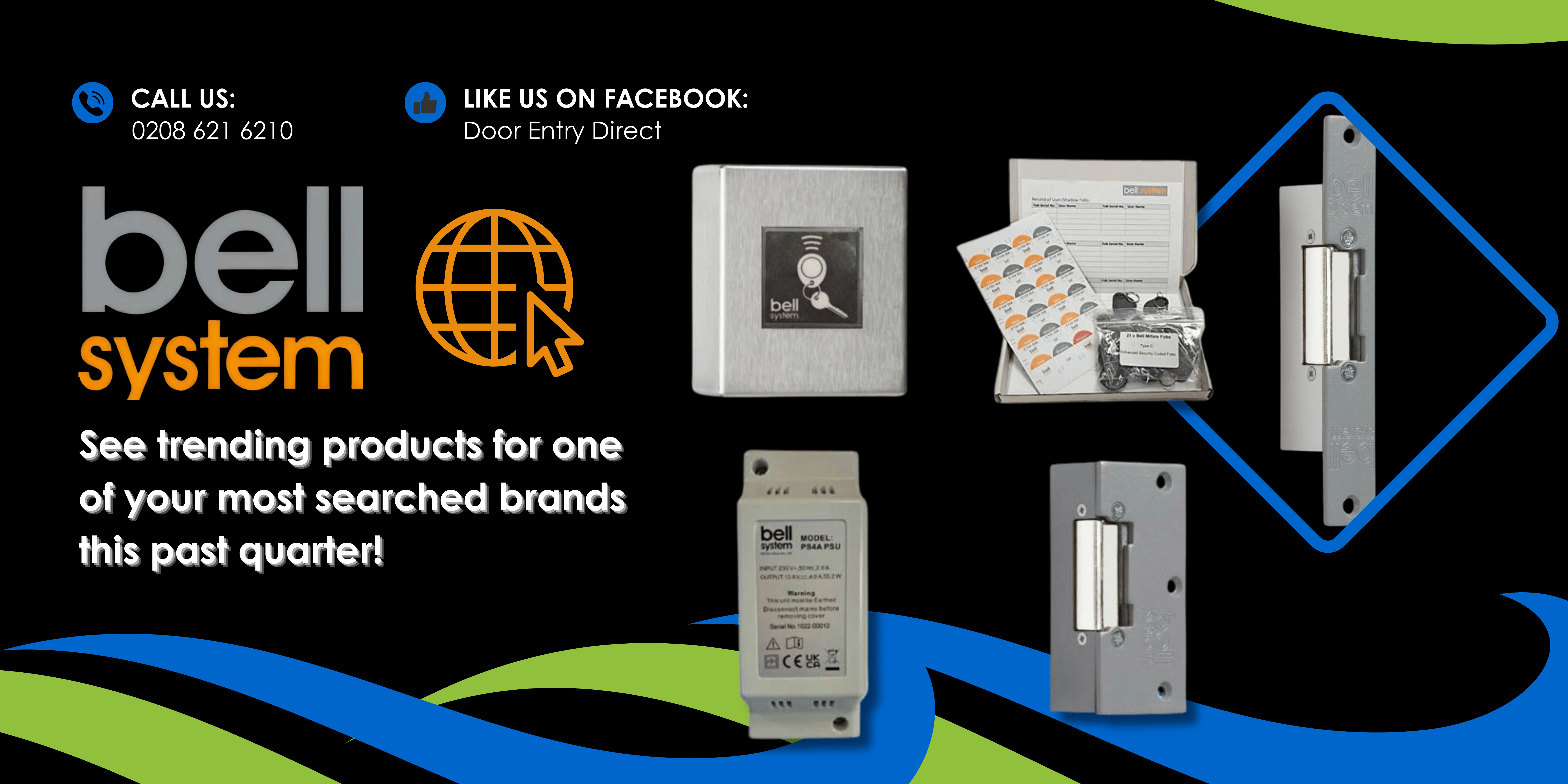 Explore top trending door entry products from Bell System 