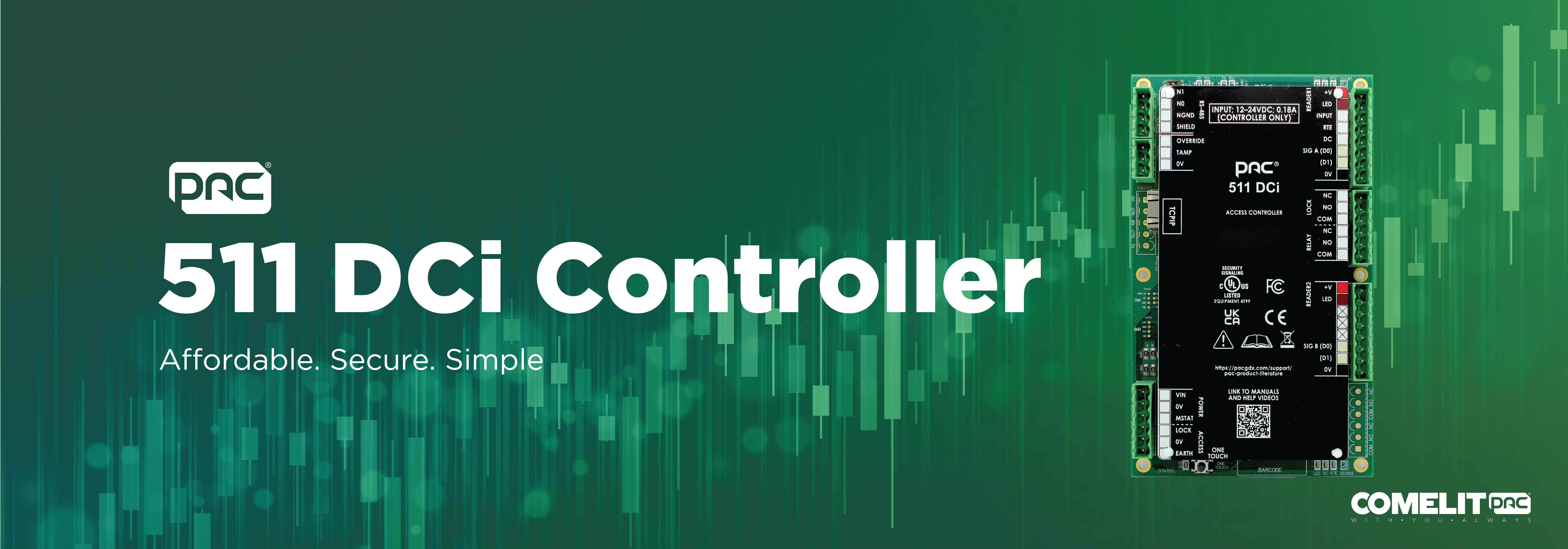 The Game Changes with the PAC 511 DCi Controller