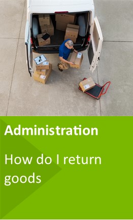 How do I return Door Entry goods